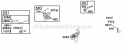 Controls Diagram and Parts List for  Briggs and Stratton Engine